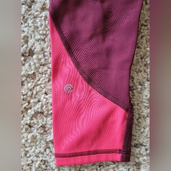 Champion workout legging maroon and pink S - Picture 7 of 7